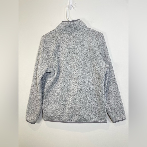 LL Bean 1/4 Style Sweater Sweatshirt Fleece Jacket Hiking Gorpcore Size M - Picture 8 of 9